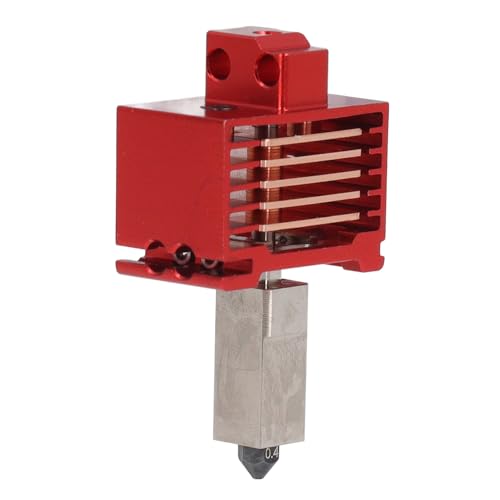 Srliya 3D-Drucker-Hotend-Kit, Extruder, Gehärteter Stahl, Hot-End-Teile, Hochtemperaturbeständig, für Lab X1 P1 Srliya 3D-Drucker-Hotend-Kit, Extruder, Gehärteter Stahl, Hot-End-Teile, Hochtemperaturbeständig, für Lab X1 P1 von Srliya