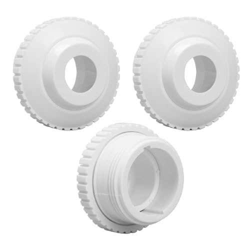 Srliya 3pcs Swimmingpool -Jetdüse PVC 1,5 Zoll Fadenfluss Augapfel -Einlass -Jet für Zuhause von Srliya