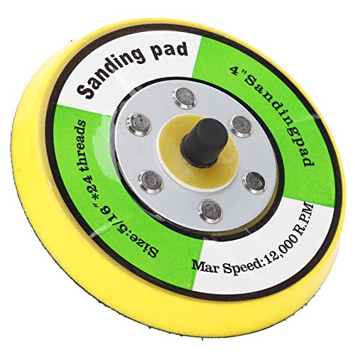 Srliya 4in Runder Schleiferhalter Buffing Pad Universal Polishing Treading Machine Tablett Basis Srliya 4in Runder Schleiferhalter Buffing Pad Universal Polishing Treading Machine Tablett Basis von Srliya