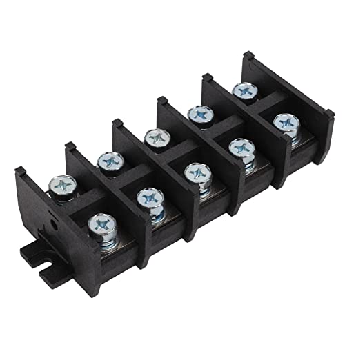 Srliya 5pcs Barrieranterminal Streifenblock Hohe Zähigkeit Gute Elektrische Leitfähigkeit Einfacher Betriebsbasis -Basisschraubanschluss von Srliya