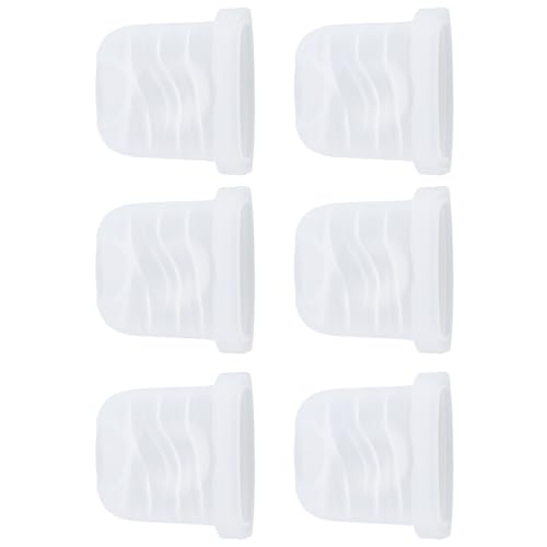 Srliya 6 Stück Silikon-Membran-Brustpumpe Zubehör Anti-Rückfluss-Ersatz-Membran für S32 Tragbare Brust Pumpe Srliya 6 Stück Silikon-Membran-Brustpumpe Zubehör Anti-Rückfluss-Ersatz-Membran für S32 Tragbare Brust Pumpe von Srliya