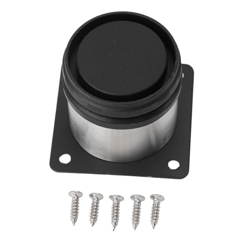 Srliya 8 Stück Edelstahl Möbel Bein Set, Verstellbares Rundes Kabinett Bein Set für Sofa Tisch, Küche Bad, mit 0 Bis 15mm Einstell Bereich von Srliya