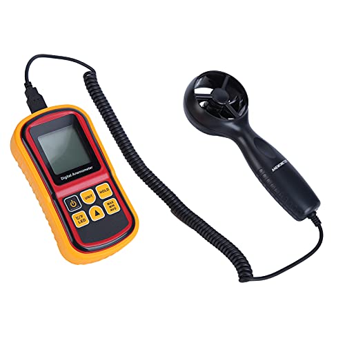 Srliya 8901 LCD Tragbarer Anemometer Hoher Genauigkeit Digital Getrennt Typ Industrial Windgeschwindigkeitsmesser von Srliya