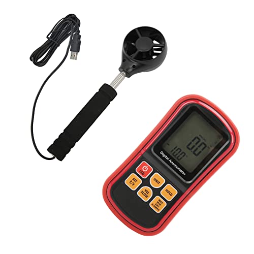 Srliya 8909 Hochpräziser Windgeschwindigkeitstester, Handgehaltenes Digitales Anemometer Zum Segeln, Angeln, Wandern Srliya 8909 Hochpräziser Windgeschwindigkeitstester, Handgehaltenes Digitales Anemometer Zum Segeln, Angeln, Wandern von Srliya