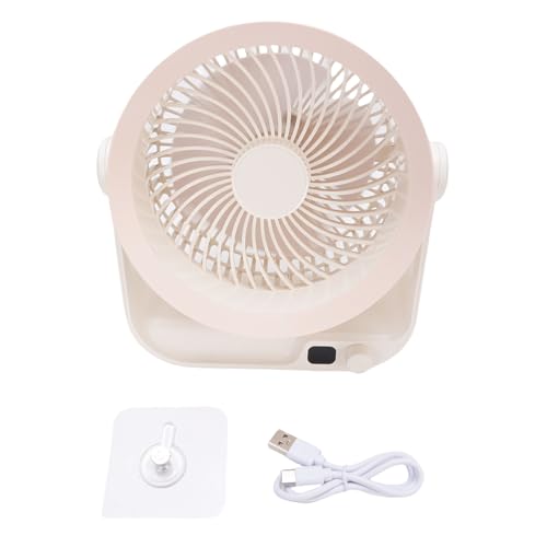 Srliya Air Circulator Lüfter Desk Lüfter Wieder Aufladbare USB -Lüfter 4000 -mAh Batteriebatterie Starker Wind Leicht für Schlafzimmer Home Office von Srliya