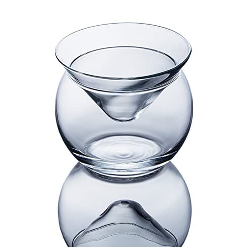 Srliya Cocktailgläser, Gekühlte Cocktailgläser, Kristallgläser, Cocktailglas-Set, Kristallgläser für Cocktails und Getränke (11,5 cm * 12,5 cm), SRLIYAYC95B1SXMN--2 von Srliya