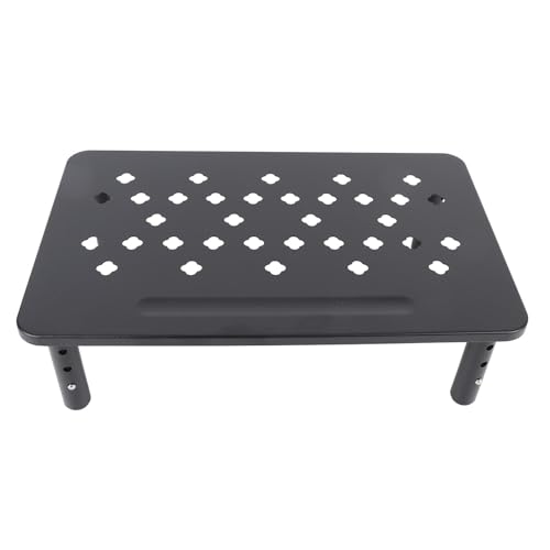 Srliya Computer Monitor Ständer Steigerhöhe Einstellbare 20 Kg Ladungskapazität Einfacher Montage Multi -Funktional für Laptop -Drucker TV Riser Desktop Ständer von Srliya