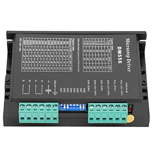 Srliya DM556 Stepper Motor Treiber 20‑50 VDC Niedriggeräusches Anti -Interferenz 200kHz -Impuls Eingangsfrequenz Srliya DM556 Stepper Motor Treiber 20‑50 VDC Niedriggeräusches Anti -Interferenz 200kHz -Impuls Eingangsfrequenz von Srliya
