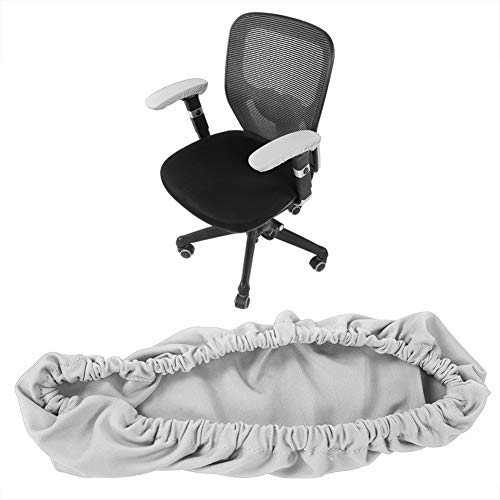 Srliya Die Stuhlarm -Armlehre Abdecken, Elastischer Universeller Abnehmbarer Beschützer, Im Winter Warm, für Die Meisten Bürostühle, Polyester und Polyurethanfaser, Rotes Graublau (Grau) von Srliya