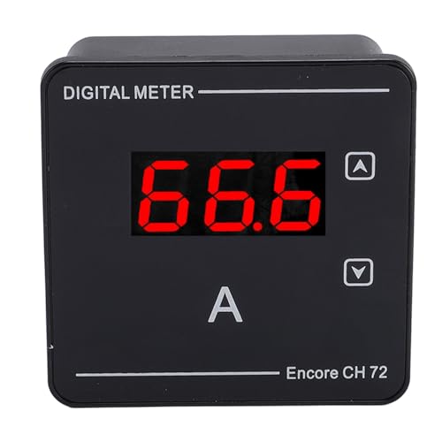 Srliya Digital AC Amperemeter 1-120A Messbereich Backbeleuchtung LED-LED-Bildschirm Eingebetteter Installation AC-Strommesser von Srliya