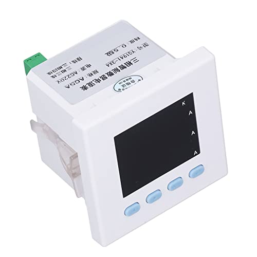 Srliya Digital Elektrizitätsmesser 3 Phase Intelligente ABS -Flamm -Reparatur -Gehäuse -Amperemeter für die Verbreitung Automatisierung AC220V von Srliya