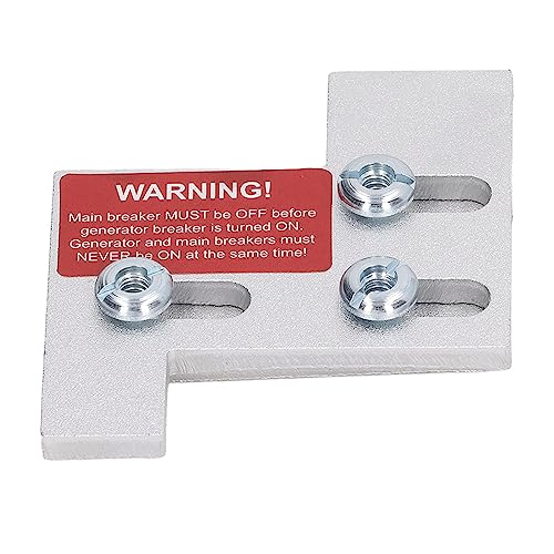 Srliya Generator Interlock Kit Kompatibel mit für CE 150 oder 200 Ampere Panel 1 1/4 Zoll Abstand Srliya Generator Interlock Kit Kompatibel mit für CE 150 oder 200 Ampere Panel 1 1/4 Zoll Abstand von Srliya