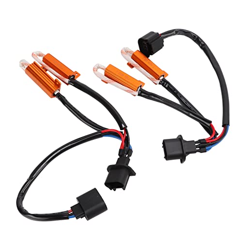 Srliya H13 LED -Lastwiderstände 50W 8 Ω Tragbarer LED -Lichtlastwiderstand für LED -Lampen -Dekodierung und Fehlereliminierung von Srliya