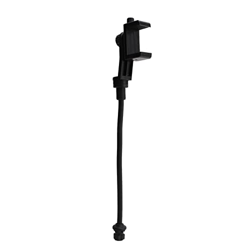 Srliya Kayak -Mobiltelefonhalterung, 11 Zoll Flexibler Arm, 360 Grad Einstellung, Geeignet für FRP -Yachten, PVC -Material, Schwarz von Srliya