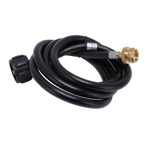 Srliya Kraftstoffgasverlängerungsschlauchersatz für Tank Tragbarer Grill -Grillherdheizung RV 1lb auf 20 Pfund (4ft) von Srliya