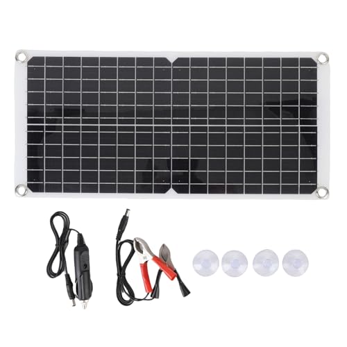Srliya Mono Kristallines Solar-Batterie-Panel-Kit Flexibel 17W 18V 0,94 A mit USB-Anschluss für Camping-Autoboot Marine Srliya Mono Kristallines Solar-Batterie-Panel-Kit Flexibel 17W 18V 0,94 A mit USB-Anschluss für Camping-Autoboot Marine von Srliya