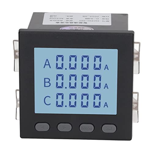 Srliya Multifunktion Ales Stromzähler 3-phasiges Schwarz Spannungs-Ampere Meter für die Verteilungs Automatisierung AC220V von Srliya
