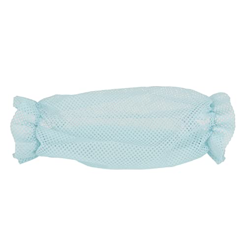 Srliya Netz-Ohrschutz für Hunde, Weich, Atmungsaktiv, Elastisch, Abweisend, Niedlicher Ohrenschützer für Welpen, Zum Wandern und Camping, Blau (Große Größe) von Srliya