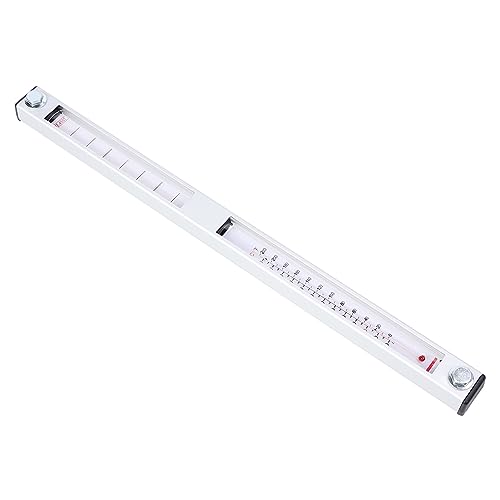 Srliya Öl-Flüssigkeits-Füllstandsanzeige, Genaue Messung, Gute Abdichtung, Transparentes Glas, Intuitiver Anzeigesensor von Srliya