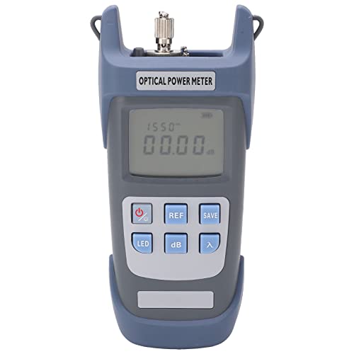 Srliya Optische Faserleistung Messgerätekabel -Tester ‑50 ~+26 DBm mit LED -Licht für die Wartung von Srliya