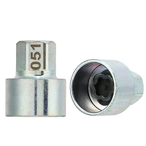Srliya Radschlossschlüssel Anti -Diebstahl -Lugnut -Sockel, Metallrostfache Schraubenentfernungswerkzeug für 1 3 5 6 7Series X1 X2 X3 X4 X5 X6 Z4 und Mehr, Bequem zu Verwenden zu (051) von Srliya