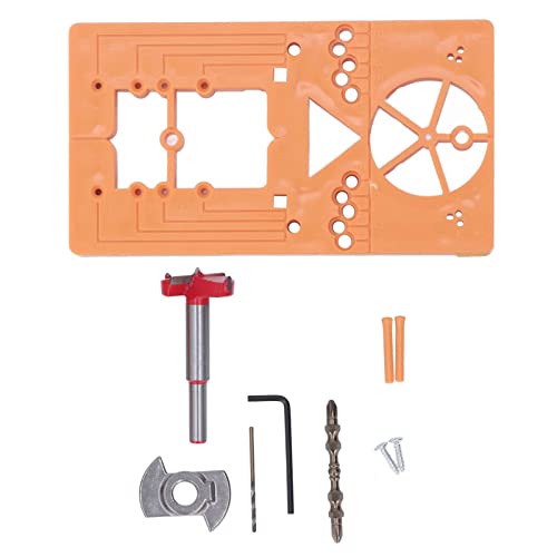 Srliya Scharnierlochöffner Legierung Stahl Kunststoff Holzbearbeitungsscharnierlochöffner für 35 Mm von Srliya