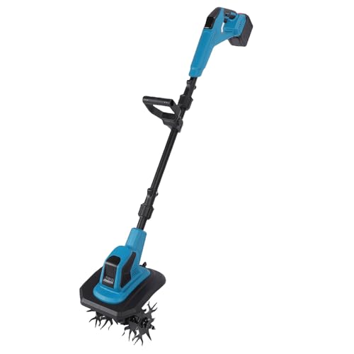 Schnurloser Pinselanbauer 360 U/Min 170 Mm Maximaler Tiefenbatterie Angetriebener Elektrischer Pinne für Gartenhof (EU -Stecker) von Srliya
