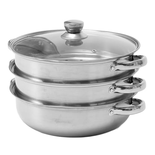 Srliya Stock Dampf Potsuppe Dampftopf Verdickte Rostfreie Stahl Multifunktional Großer Kapazität Doppelohr -Dampfkontopf für den Hausgebrauch Srliya Stock Dampf Potsuppe Dampftopf Verdickte Rostfreie Stahl Multifunktional Großer Kapazität Doppelohr -Dampfkontopf für den Hausgebrauch von Srliya