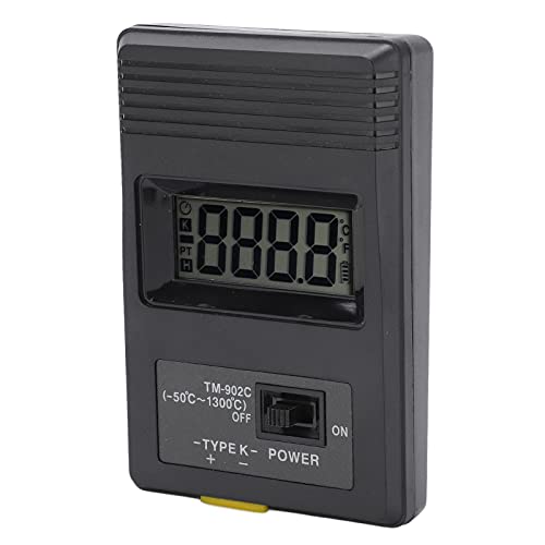 Srliya TM -902C Hohe Genauigkeit Digitales Thermometer LCD -Anzeige Tragbarer Temperaturmessgerät –50 ℃ Bis 1300 ℃ von Srliya