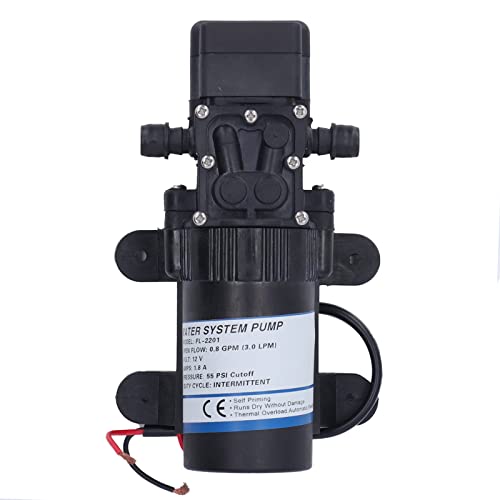Srliya Wasserpumpe 0,8 Gpm DC 12 V 1,8a 55psi Selbstpriming -Pumpe Booster -Pumpe für die RV -Yacht -Bewässerung Srliya Wasserpumpe 0,8 Gpm DC 12 V 1,8a 55psi Selbstpriming -Pumpe Booster -Pumpe für die RV -Yacht -Bewässerung von Srliya