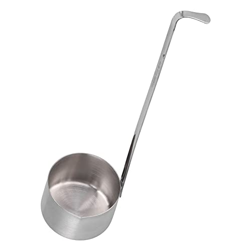 Srliya Weinschöpflöffel aus Edelstahl, Messlöffel Zum Ausgießen für die Küche, Leicht zu Reinigen, Langlebig, Gut für Öl, Essig, Sojasauce, Design mit (304 Weingurke 250 ml) von Srliya