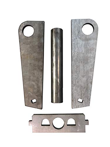 Rahmen MS01 Aufnahme Einzelteile ungeschweißt/Schnellwechsel Adapter SW01 Minibagger von Srm-Design
