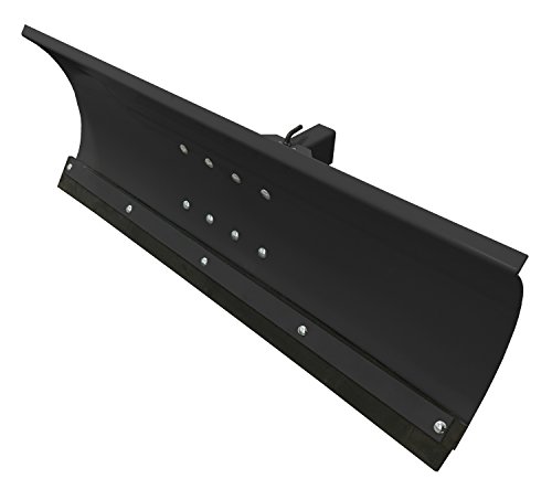Schneepflug Schneeschild Universal 5 Fach verstellbar für Einachsermaschinen oder Rasentraktoren 150x40 cm Schwarz von Srm - Design