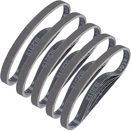 Sruhrak Schleifbänder 13 x 457mm- 30 Stück 240 Grit Siliziumkarbid-Schleifbänder zum Polieren und Entrosten von Metall Sruhrak Schleifbänder 13 x 457mm- 30 Stück 240 Grit Siliziumkarbid-Schleifbänder zum Polieren und Entrosten von Metall von Sruhrak