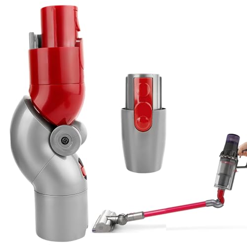 Srup Dyson v15 zubehör, Schnellauslöse Adapter für Dysón Staubsauger, Gelenk-Aufsatz für Dysón V12 Detect Slim, Flex Adapter Schnellauslöse Kompatibel mit Dyson Staubsauger V8, V10, V11, V15 Zubehör von Srup