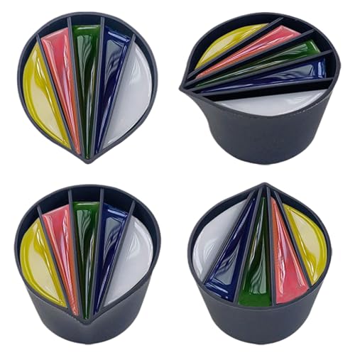 Ssdkpe Geteilte Becher für Farbe, geteilte Becher für Farbe, Epoxid-Zubehör für Formen, zum Messen von Acryl, Flüssigkeit, Kunsthandwerk, Projekte, kreative Kits Ssdkpe Geteilte Becher für Farbe, geteilte Becher für Farbe, Epoxid-Zubehör für Formen, zum Messen von Acryl, Flüssigkeit, Kunsthandwerk, Projekte, kreative Kits von Ssdkpe