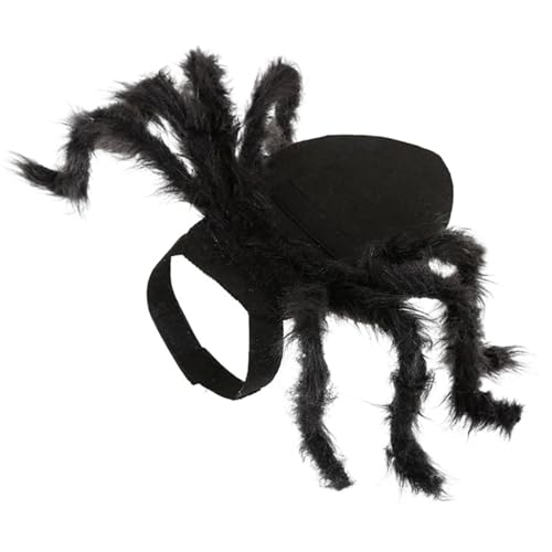 Hundespinnenkostüm, gruselige Pelzhund Halloween Kostüm, einstellbare Kostüme von Kostümen, Katzen -Outfit für Halloween -Party, Maskerade, Fotoshootings, s von Ssguopte