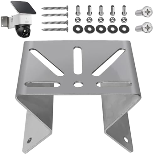 Überwachungskamera -Halterung, Edelstahl -Wandhalterung Metall -Eckhalterung Außenwand Eckhalterung für Außen- und Innenräume von Ssguopte