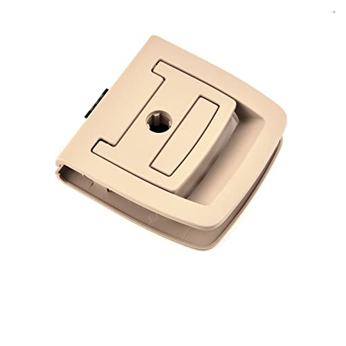 Türgriff Für E70 X5 E71 X6 2006 2007-2010 2011-2013 Auto Hinten Stamm Schwanz Abdeckung Boden Platte Matte Boden Teppich Griff Türgriff Innen (Farbe : B-BEIGE) von Sshang