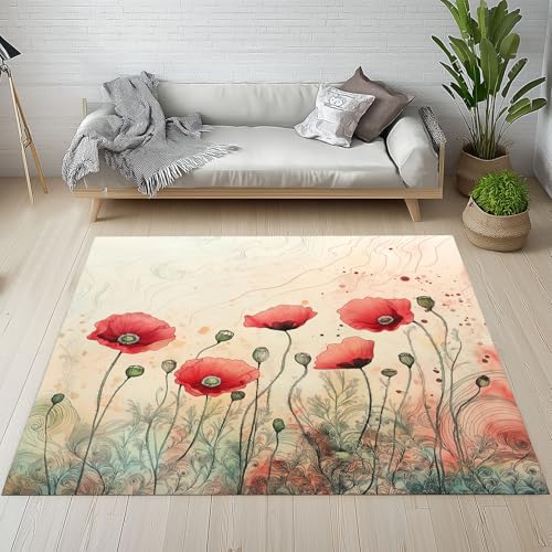 Sshjfeu Aquarell Hibiskus Fussmatte Aussen Schmutzfangmatte 80x120, Blumen Pflanzen Teppiche, Fussmatte Innen Outdoor, Kleiner Teppich Natur Rustikaler, Waschbar Kurzflor rutschfest Sshjfeu Aquarell Hibiskus Fussmatte Aussen Schmutzfangmatte 80x120, Blumen Pflanzen Teppiche, Fussmatte Innen Outdoor, Kleiner Teppich Natur Rustikaler, Waschbar Kurzflor rutschfest von Sshjfeu