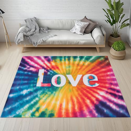 Sshjfeu Krawattenfarbe Fussmatte Aussen Schmutzfangmatte 80x120, Modern Abstrakt Teppiche, Fussmatte Innen Outdoor, Kleiner Teppich Tinte Malerei, Waschbar Kurzflor rutschfest Sshjfeu Krawattenfarbe Fussmatte Aussen Schmutzfangmatte 80x120, Modern Abstrakt Teppiche, Fussmatte Innen Outdoor, Kleiner Teppich Tinte Malerei, Waschbar Kurzflor rutschfest von Sshjfeu