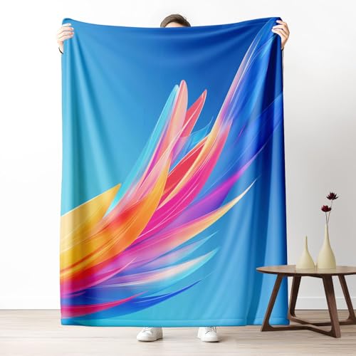 Sshjfeu Modern Groovy Kuscheldecke Flauschig, Abstrakt Kunst Kinderdecke Fleecedecke, Bunt Art Dekorieren Decke Sofadecke, Dünne SommerDecke, Klein Leichte Wohndecke Wolldecke 130x150 cm Sshjfeu Modern Groovy Kuscheldecke Flauschig, Abstrakt Kunst Kinderdecke Fleecedecke, Bunt Art Dekorieren Decke Sofadecke, Dünne SommerDecke, Klein Leichte Wohndecke Wolldecke 130x150 cm von Sshjfeu
