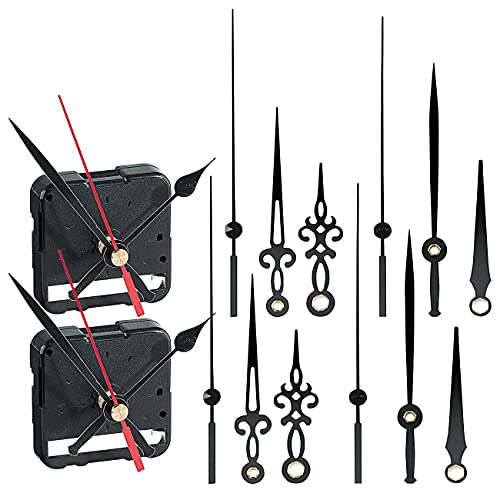 St. Leonhard Scherzartikel: 2er-Set Rückwärts laufende Uhrwerke mit 3 Zeiger-Sets (Uhrenlaufwerk, Linksdrehende Uhr, Geburtstag) St. Leonhard Scherzartikel: 2er-Set Rückwärts laufende Uhrwerke mit 3 Zeiger-Sets (Uhrenlaufwerk, Linksdrehende Uhr, Geburtstag) von St. Leonhard