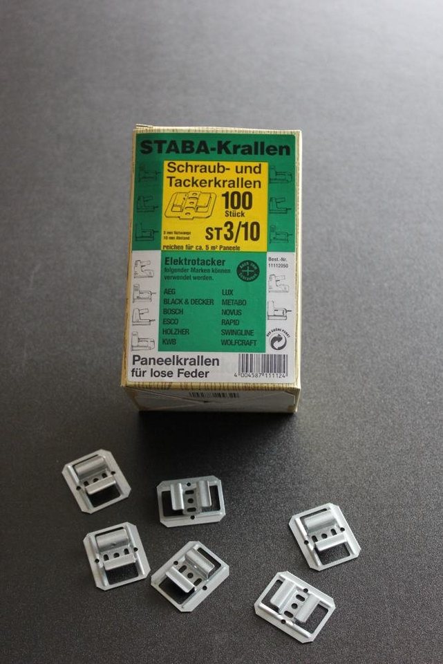STABA-technic Verblender StabaSchraub Tackerkralle ST3 von Staba-Technic