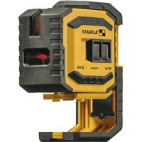 Stabila - Kreuzlinienlaser lax 300 selbstnivellierend Laser Rot Lotpunkte 20m IP54 von Stabila