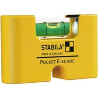 Pocket electric 17775 Mini-Wasserwaage 70 mm 1 mm/m - Stabila von Stabila