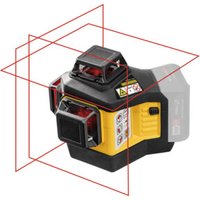 STABILA 12-V-System Kreuzlinienlaser LAX 600, selbstnivellierend, 3x 360° rote Laserlinien, max. Reichweite: 30 m, Tragekoffer, Universal- und Wandhalterung (ohne Akku und Ladegerät) von Stabila