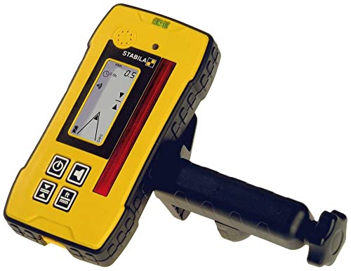 STABILA Empfänger REC 300 Digital, Receiver für Rotationslaser mit roten Laserstrahlen, Referenzabweichung in mm von Stabila