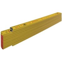 STABILA Holz-Gliedermaßstab Type 707, 2 m, gelb, metrische Skala STABILA Holz-Gliedermaßstab Type 707, 2 m, gelb, metrische Skala von Stabila