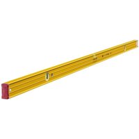 Stabila - Aluminium Wasserwaage Type 96-2 183 cm 3 Libellen extrasteifes Profil von Stabila